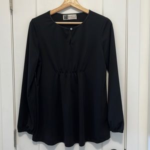 Black Maternity Tunic